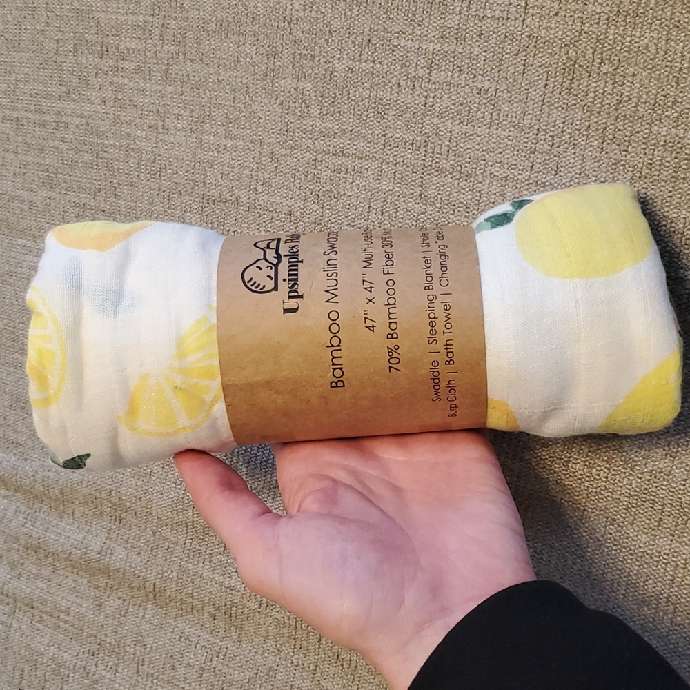 3 for $15 item! Upsimples Baby Bamboo Muslin Swaddle